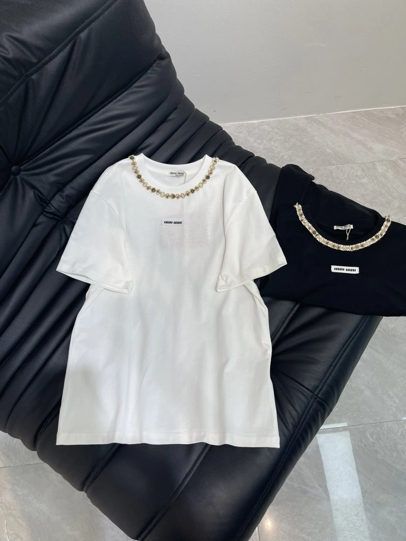 Effortless Miu Miu T-Shirts 148581