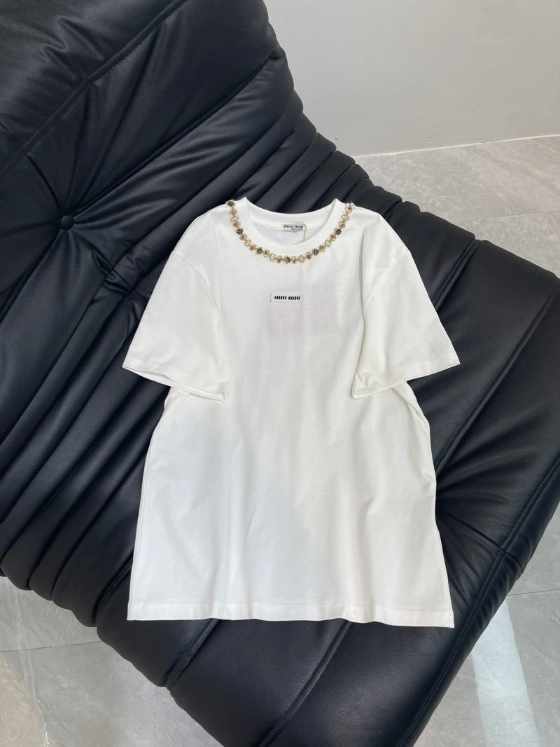 Effortless Miu Miu T-Shirts 148581
