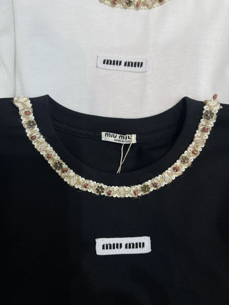 Effortless Miu Miu T-Shirts 148581
