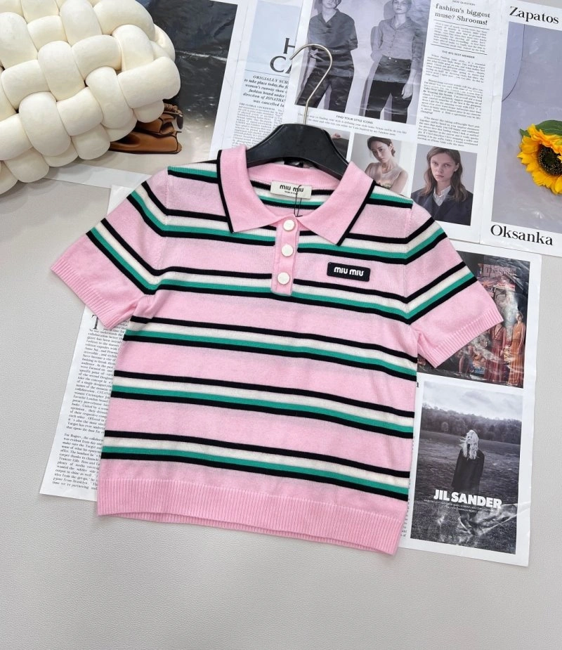 Miu Miu T-Shirts Contemporary 148548