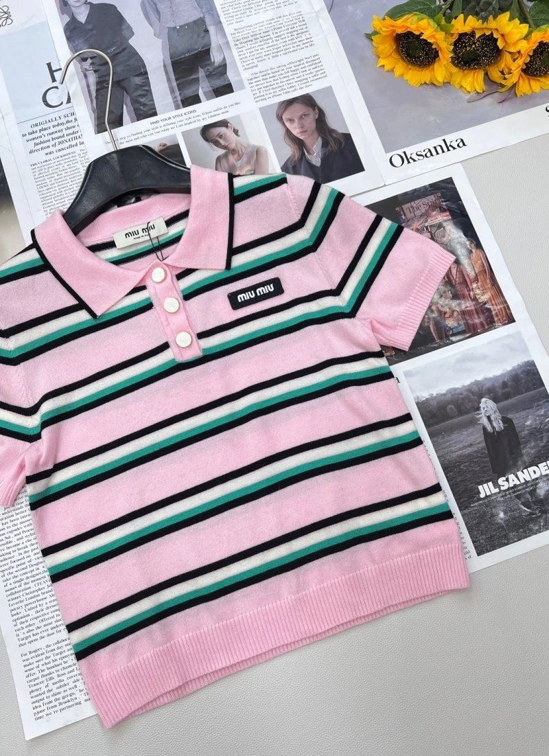 Miu Miu T-Shirts Contemporary 148548