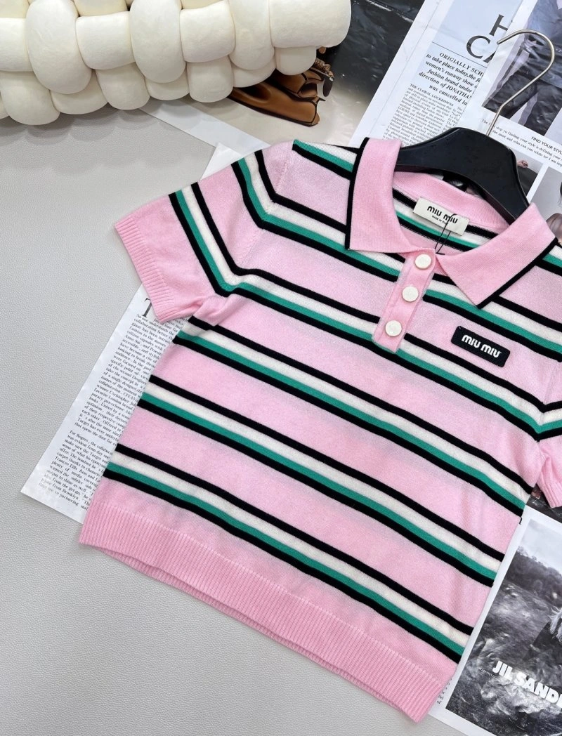 Miu Miu T-Shirts Contemporary 148548