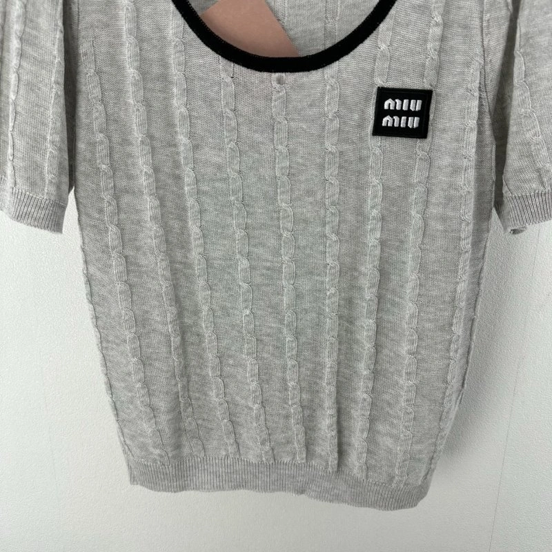 Miu Miu T-Shirts Comfortable 148546