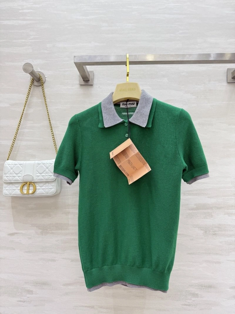 Miu Miu T-Shirts Comfortable 148535