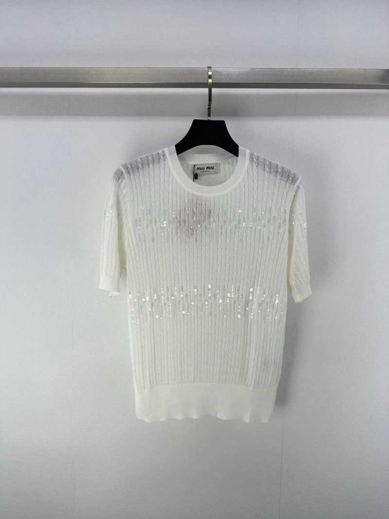 Effortless Miu Miu T-Shirts 148518