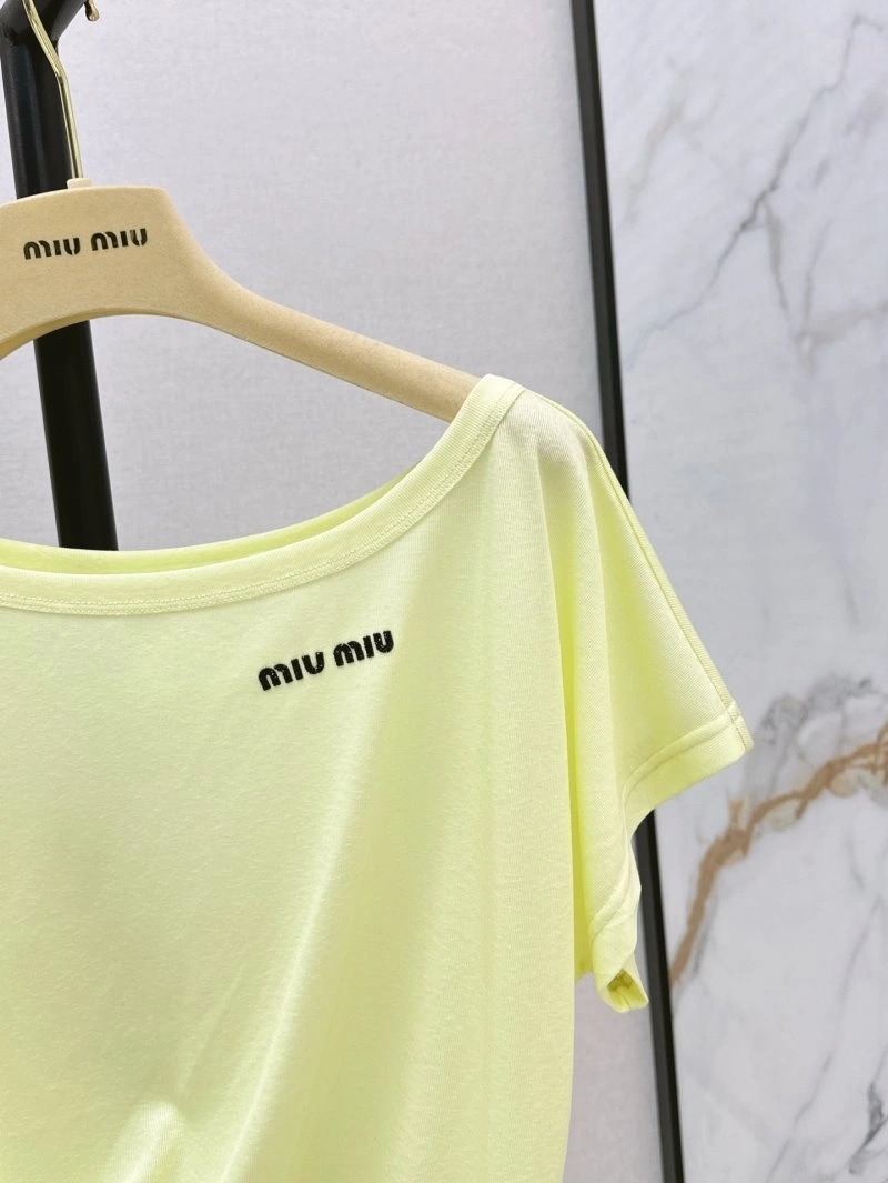 WaterResistant Miu Miu T-Shirts 148517
