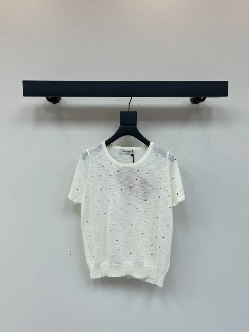Miu Miu T-Shirts Sophisticated 148507