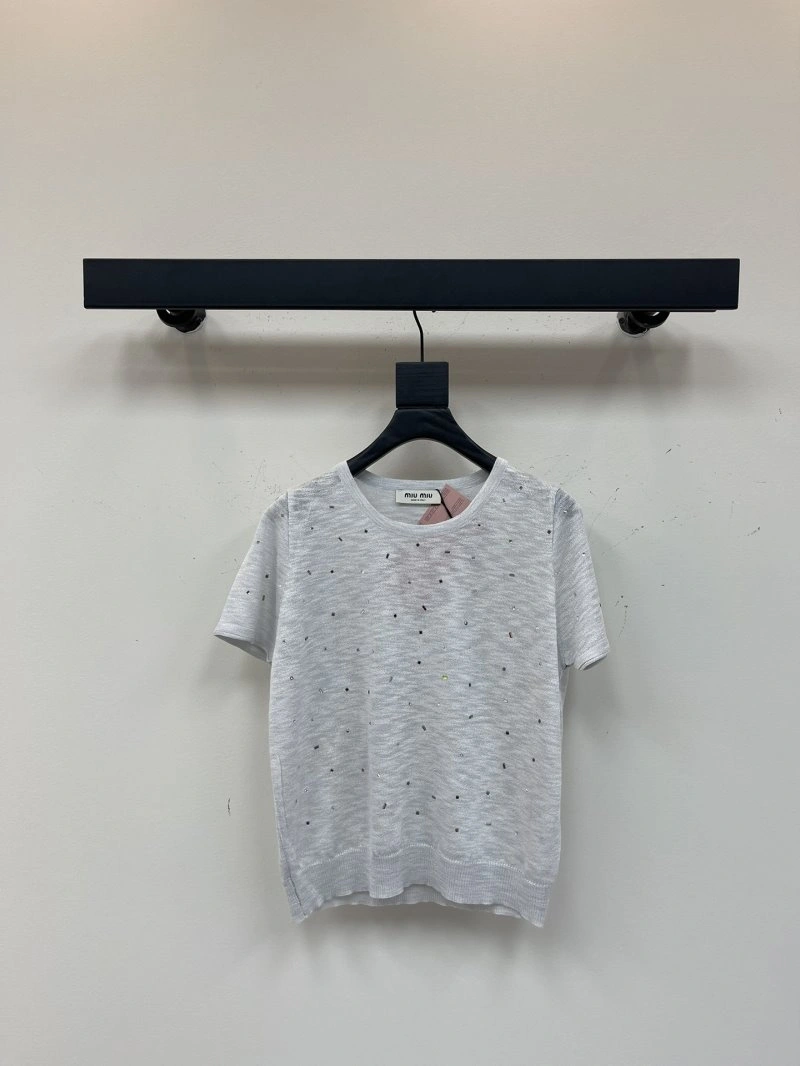 Miu Miu T-Shirts Sophisticated 148507