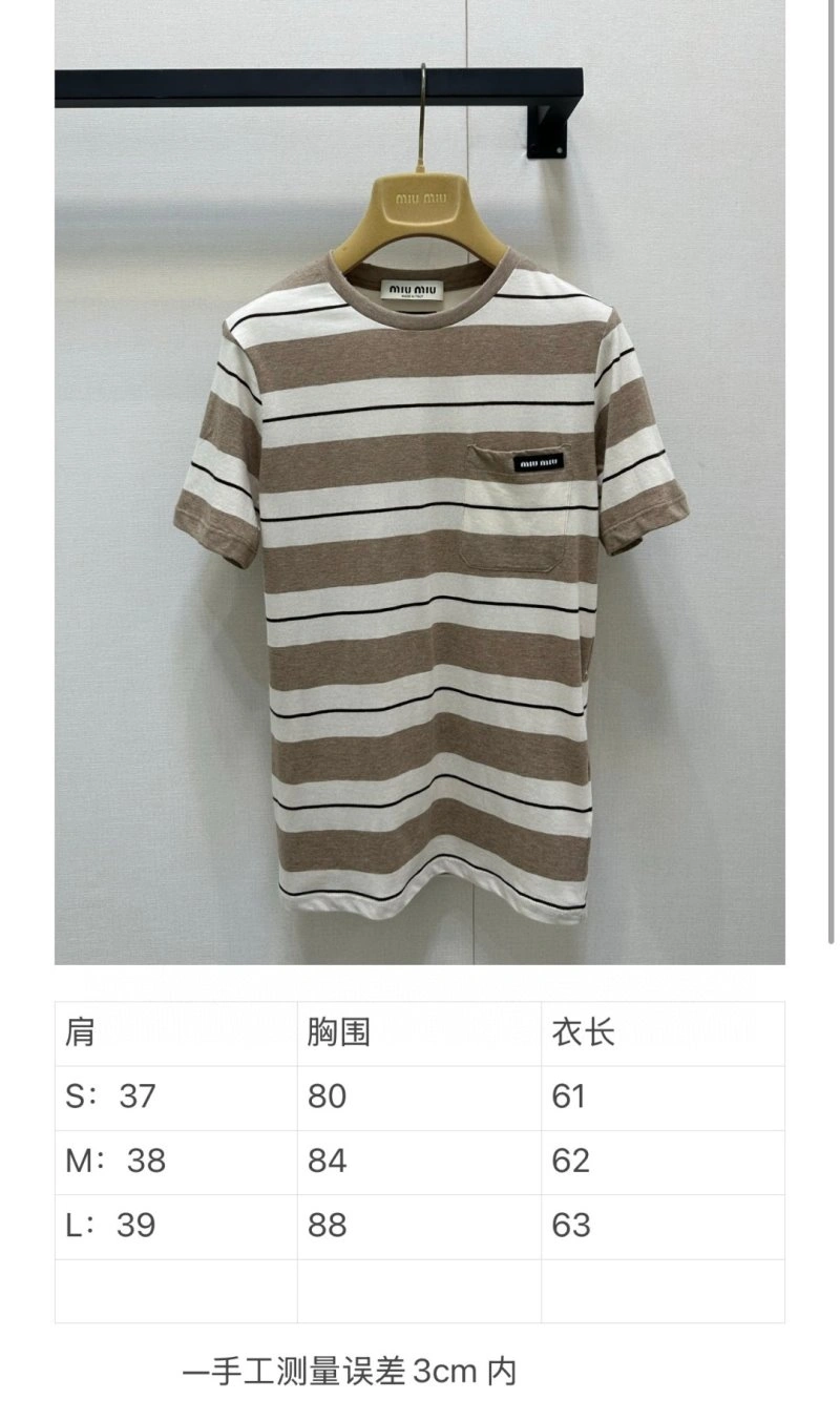 Miu Miu T-Shirts Packable 148497