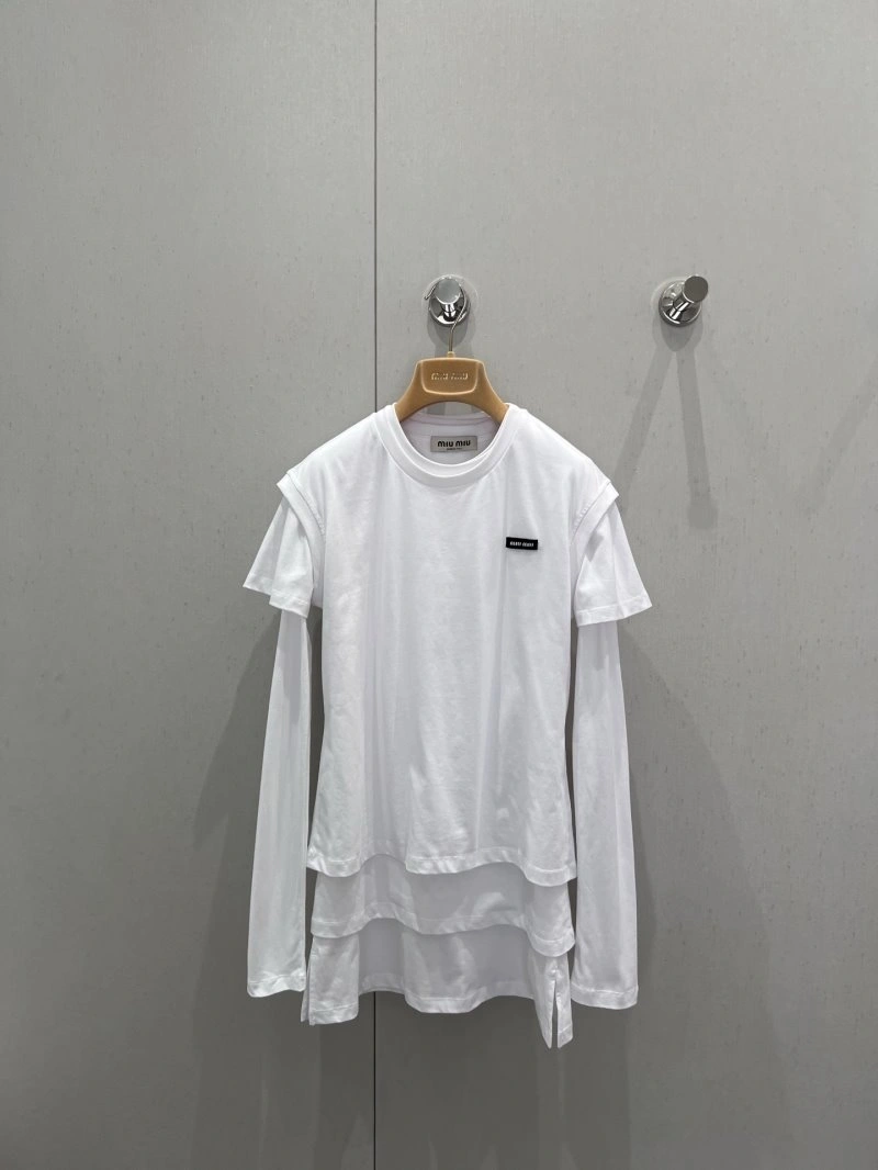 Miu Miu T-Shirts Stylish 148491