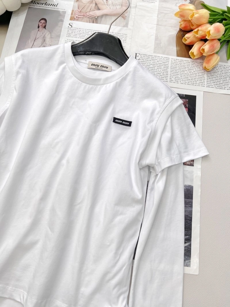 Miu Miu T-Shirts SoftTouch 148449