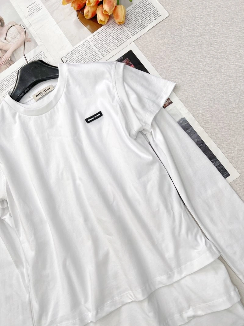 Miu Miu T-Shirts SoftTouch 148449
