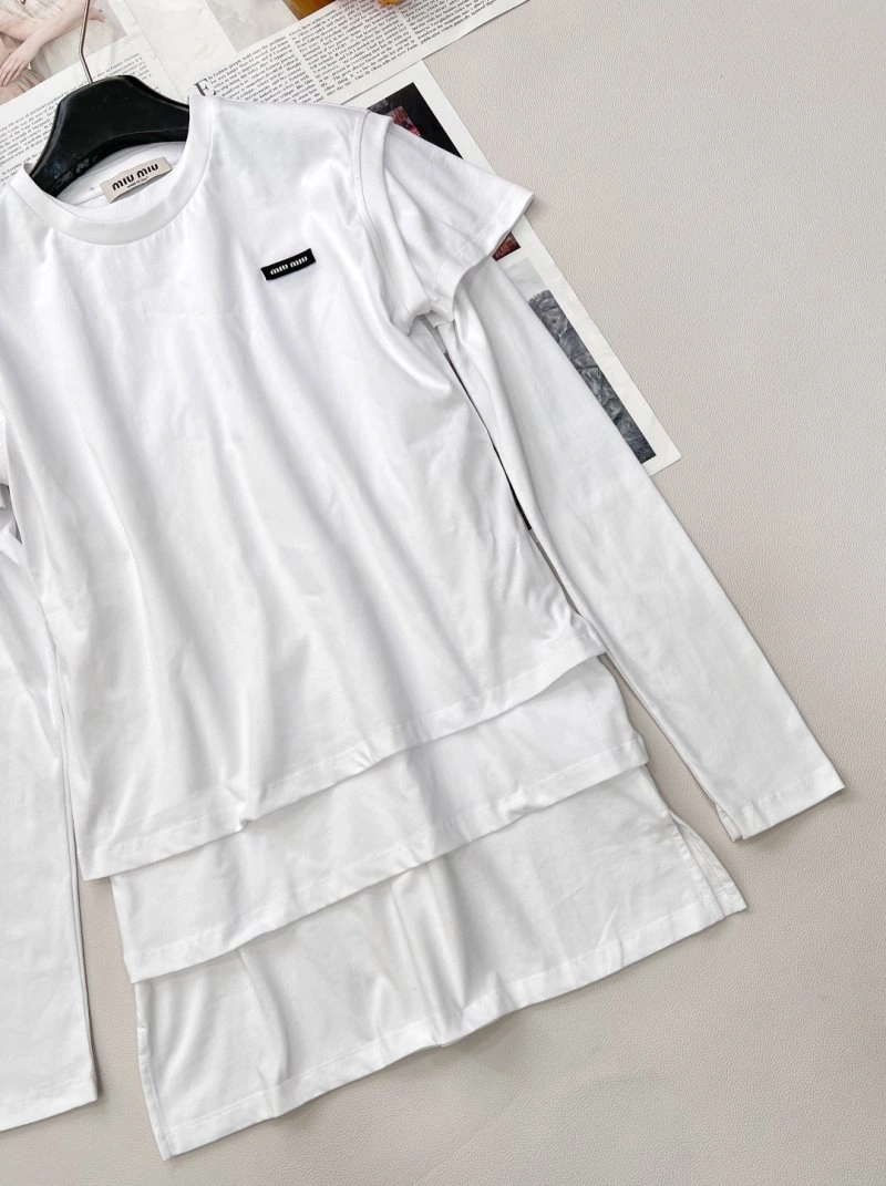 Miu Miu T-Shirts SoftTouch 148449