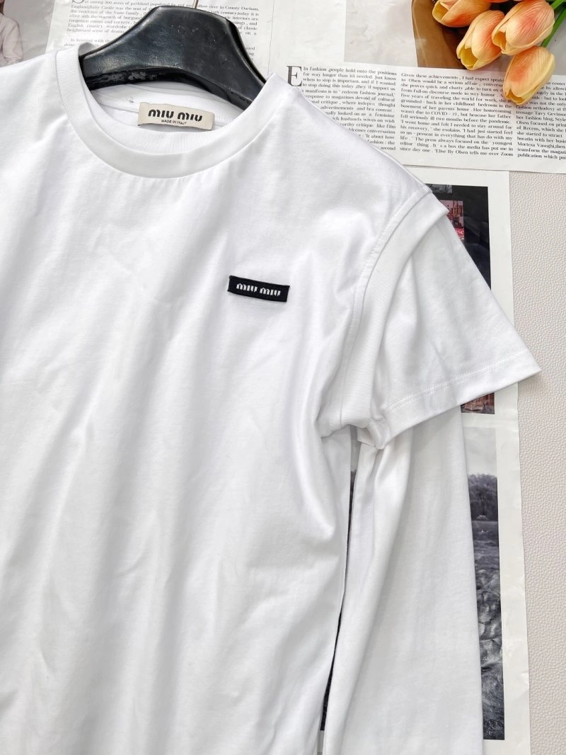 Miu Miu T-Shirts SoftTouch 148449