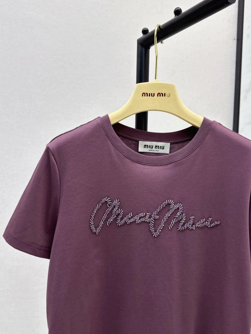 Miu Miu T-Shirts WellDesigned 148446