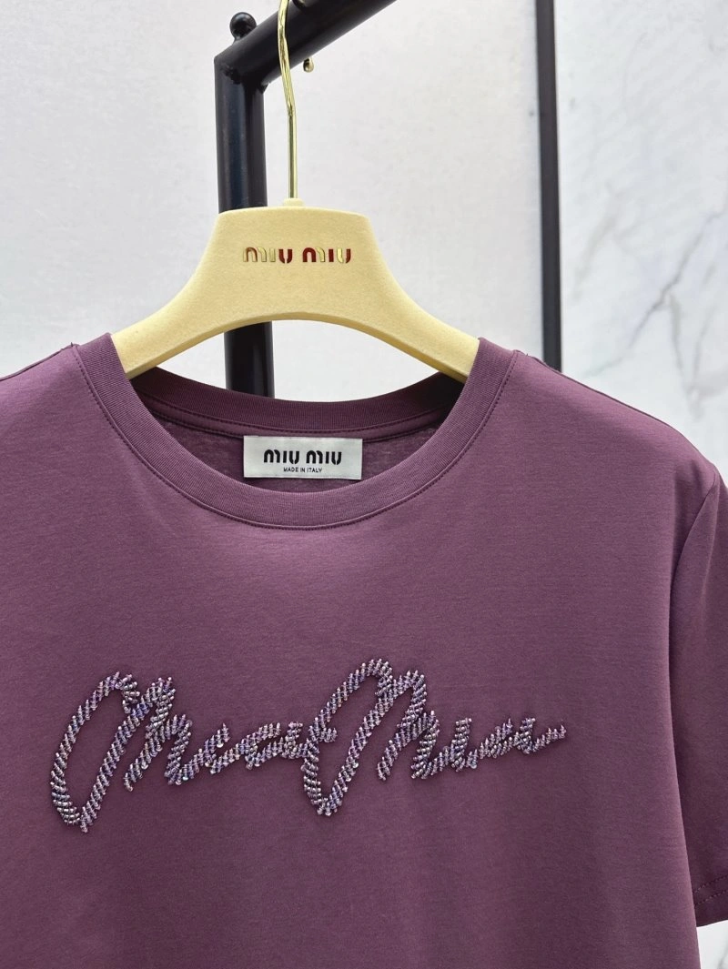 Miu Miu T-Shirts WellDesigned 148446