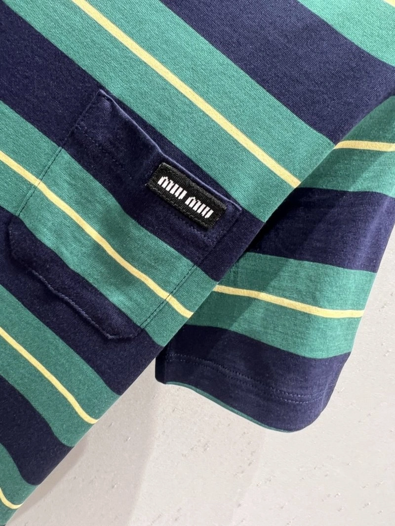Miu Miu T-Shirts SmoothTexture 148457