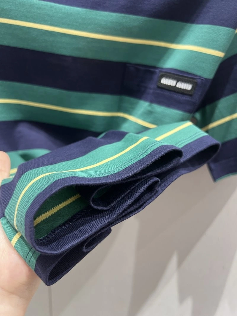 Miu Miu T-Shirts SmoothTexture 148457
