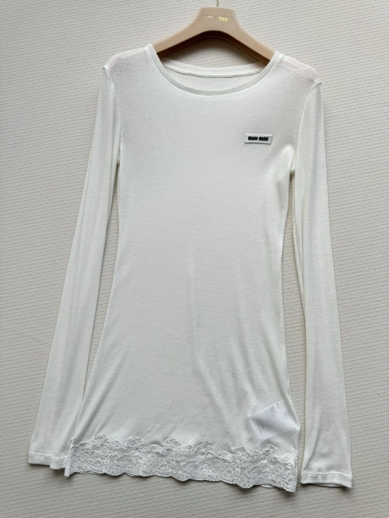 Miu Miu T-Shirts Refined 148437