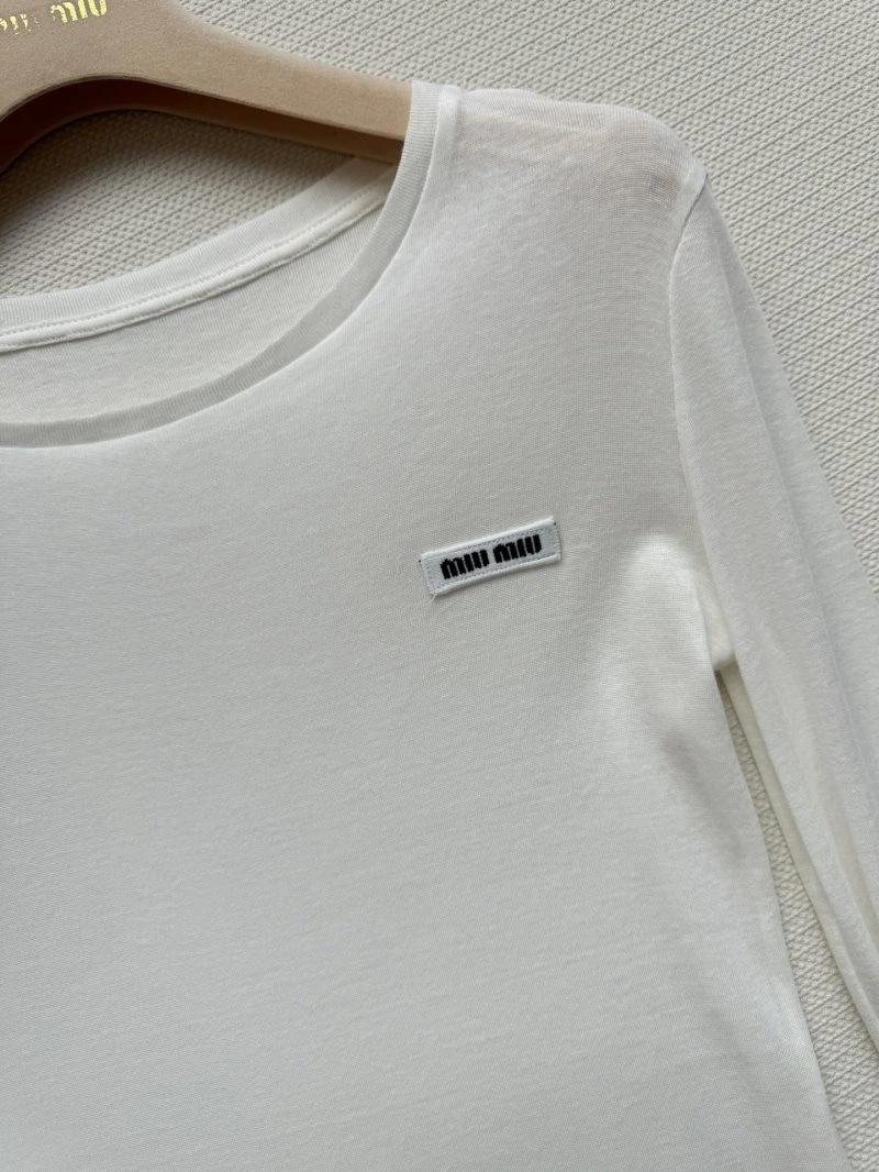 Miu Miu T-Shirts Refined 148437