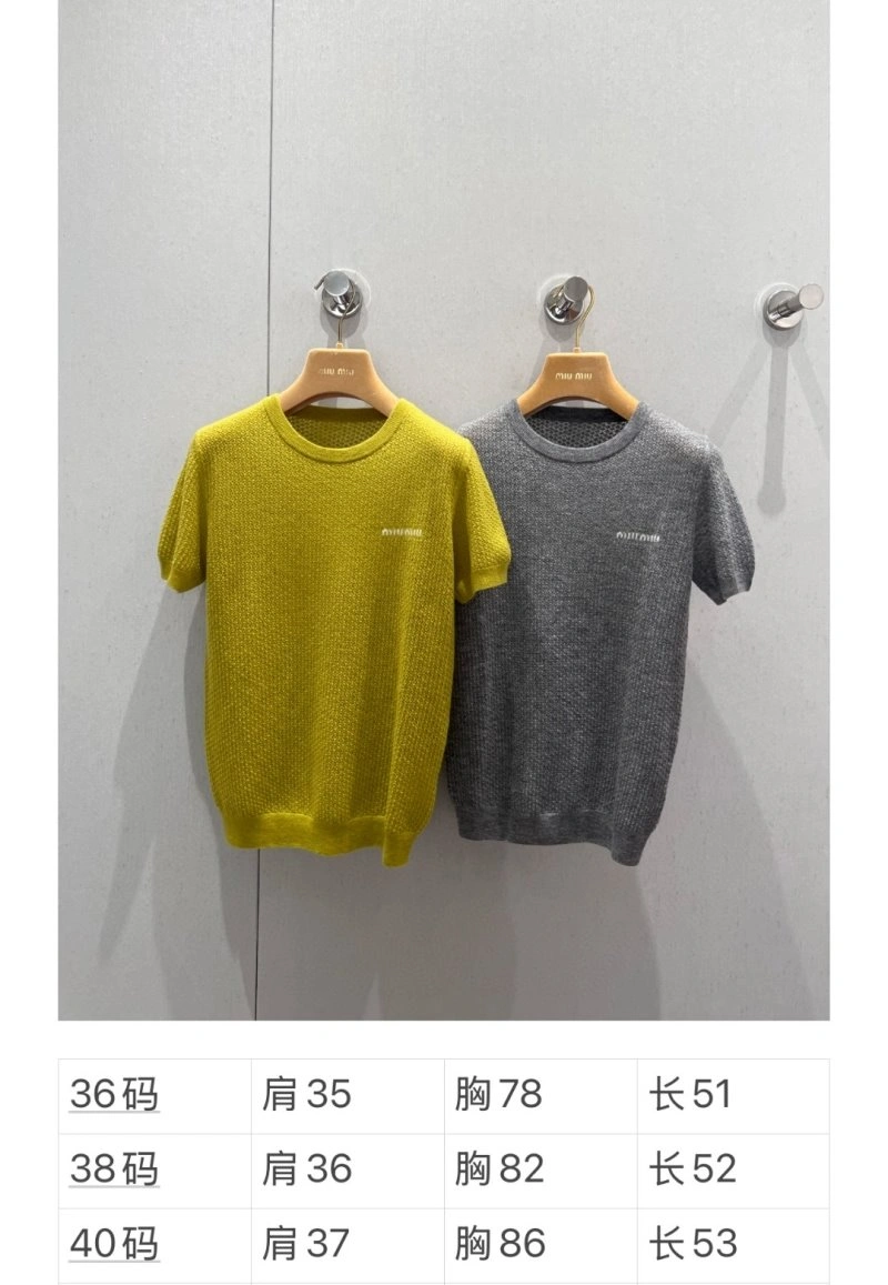 Miu Miu T-Shirts EasyMatch 148432