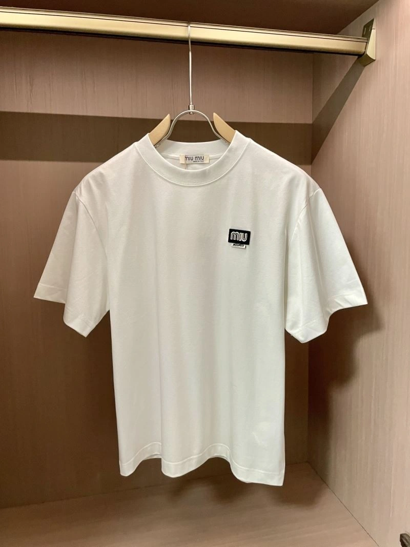 Sporty Miu Miu T-Shirts 160239