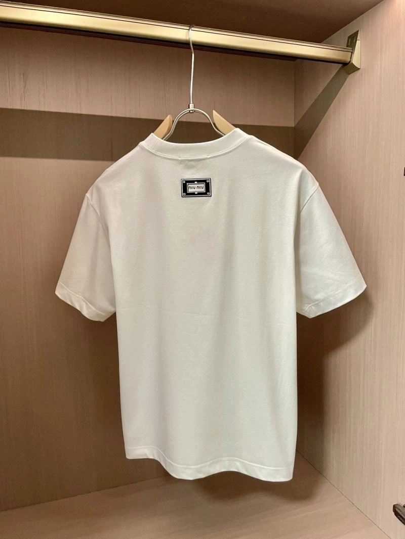 Sporty Miu Miu T-Shirts 160239
