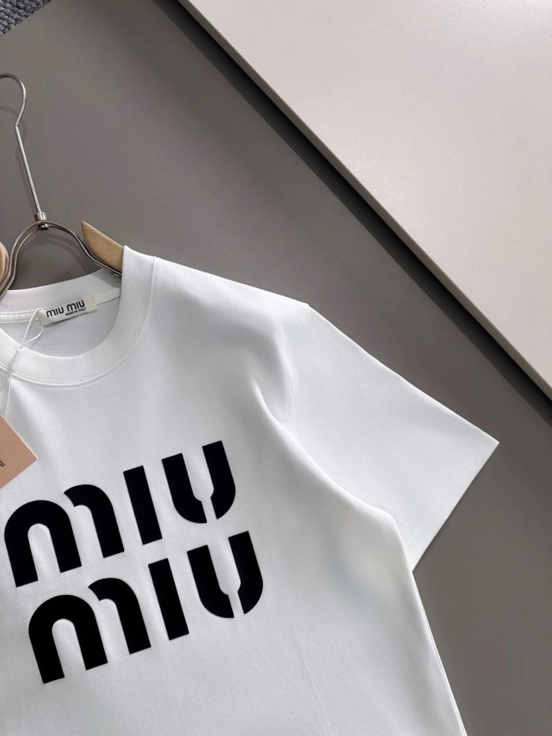 Miu Miu T-Shirts QuickDry 160166