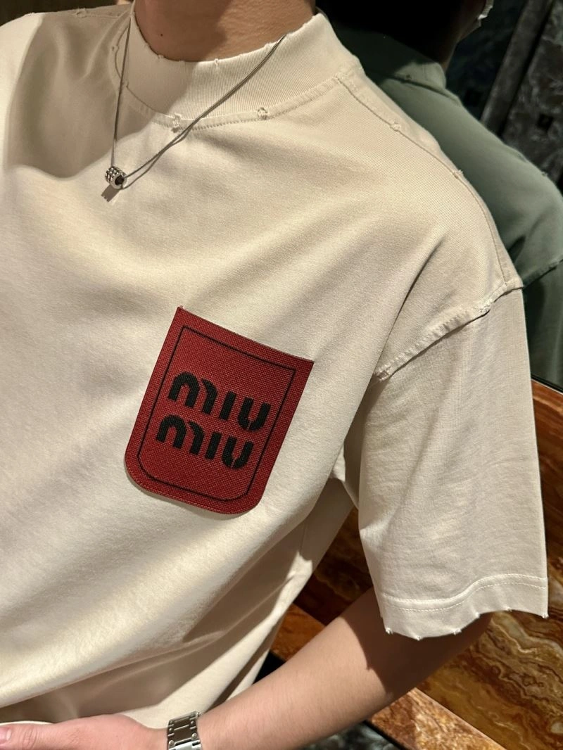Efficient Miu Miu T-Shirts 160157