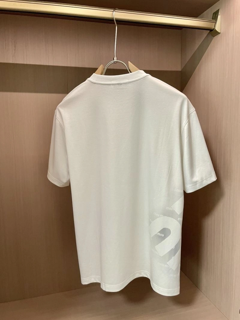 Miu Miu T-Shirts Popular 160156