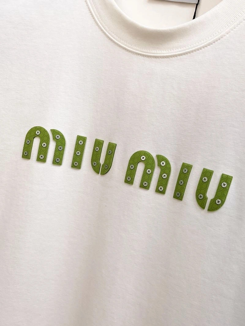 Sporty Miu Miu T-Shirts 160153