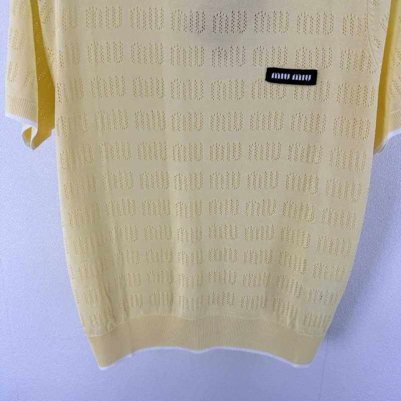 Miu Miu T-Shirts Stretchable 154430
