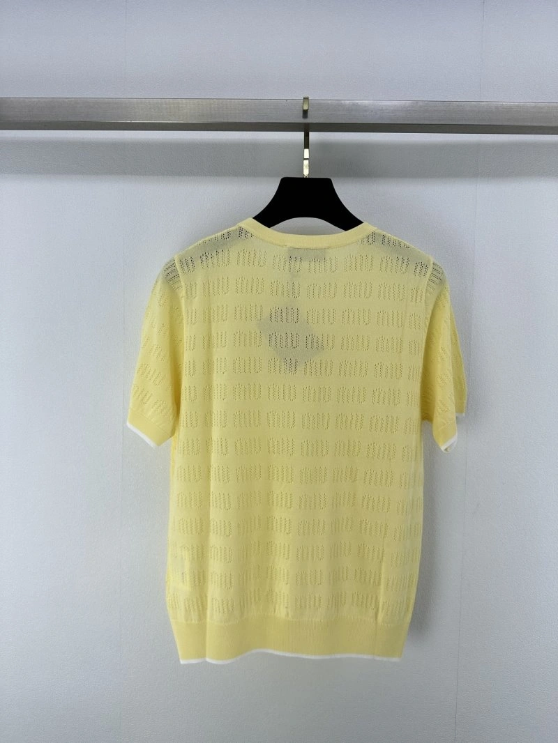 Miu Miu T-Shirts Stretchable 154430
