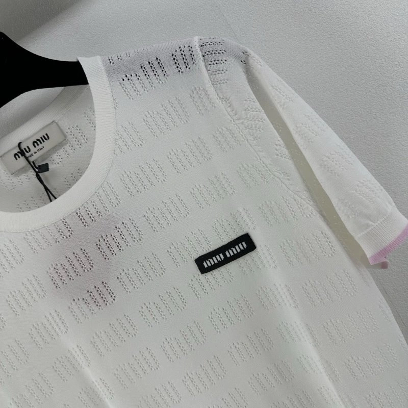 Miu Miu T-Shirts Refined 154426