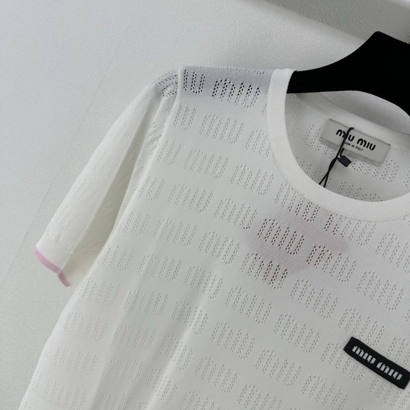 Miu Miu T-Shirts Refined 154426