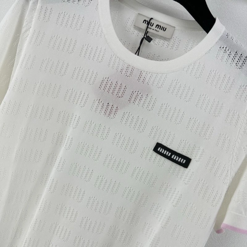 Miu Miu T-Shirts Refined 154426