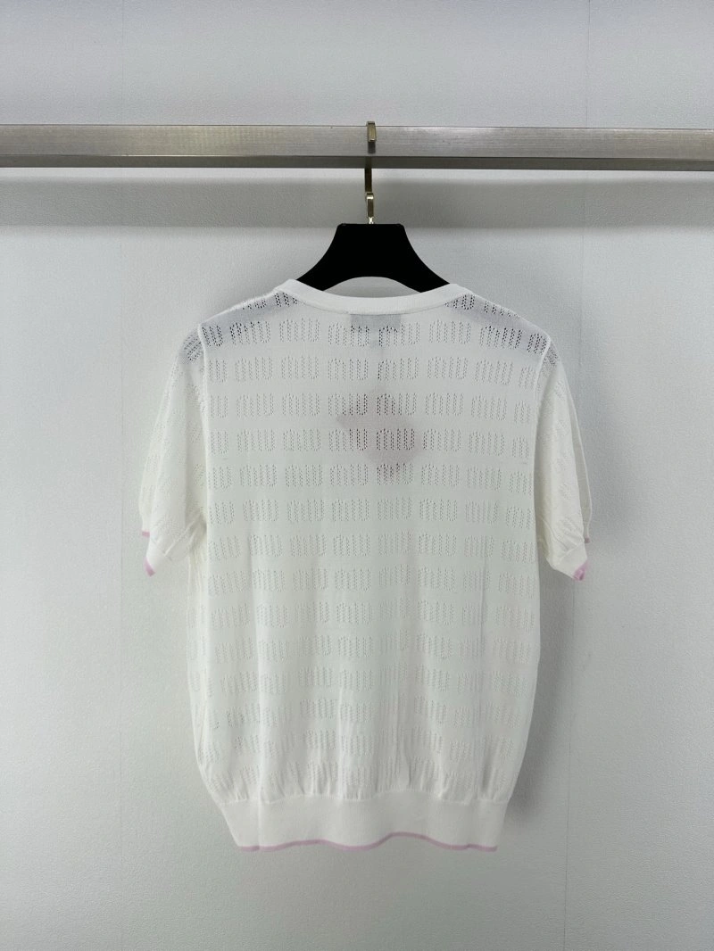 Miu Miu T-Shirts Refined 154426