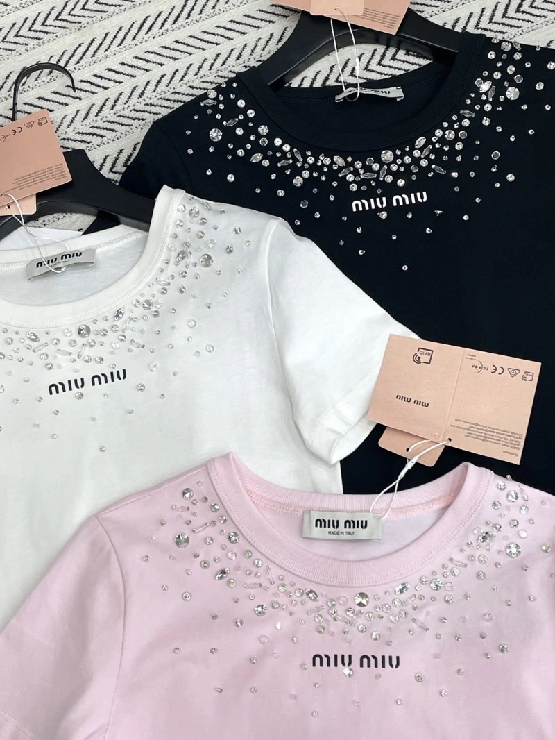 Vibrant Miu Miu T-Shirts 154438
