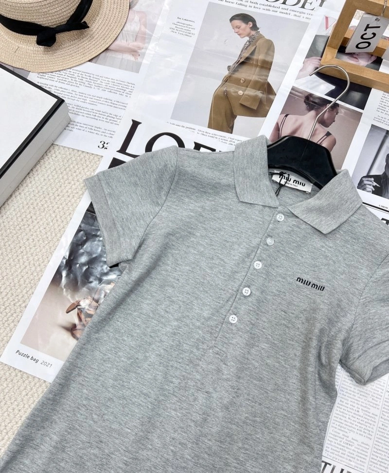 Miu Miu T-Shirts ZipUp 154453