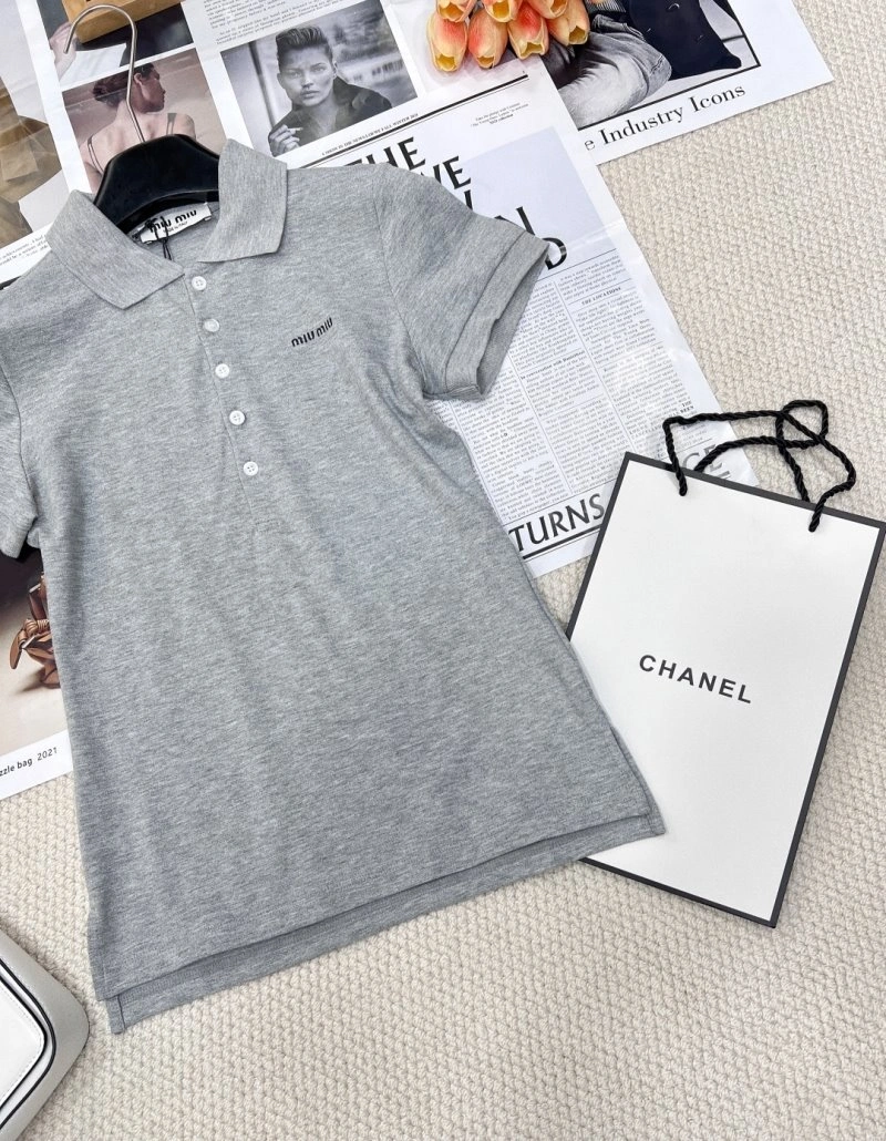 Miu Miu T-Shirts ZipUp 154453