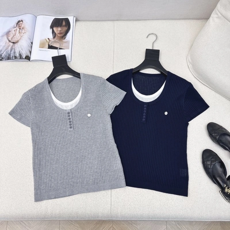 Miu Miu T-Shirts SoftTouch 154465