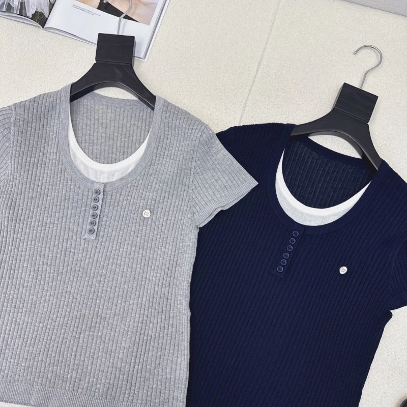 Miu Miu T-Shirts SoftTouch 154465