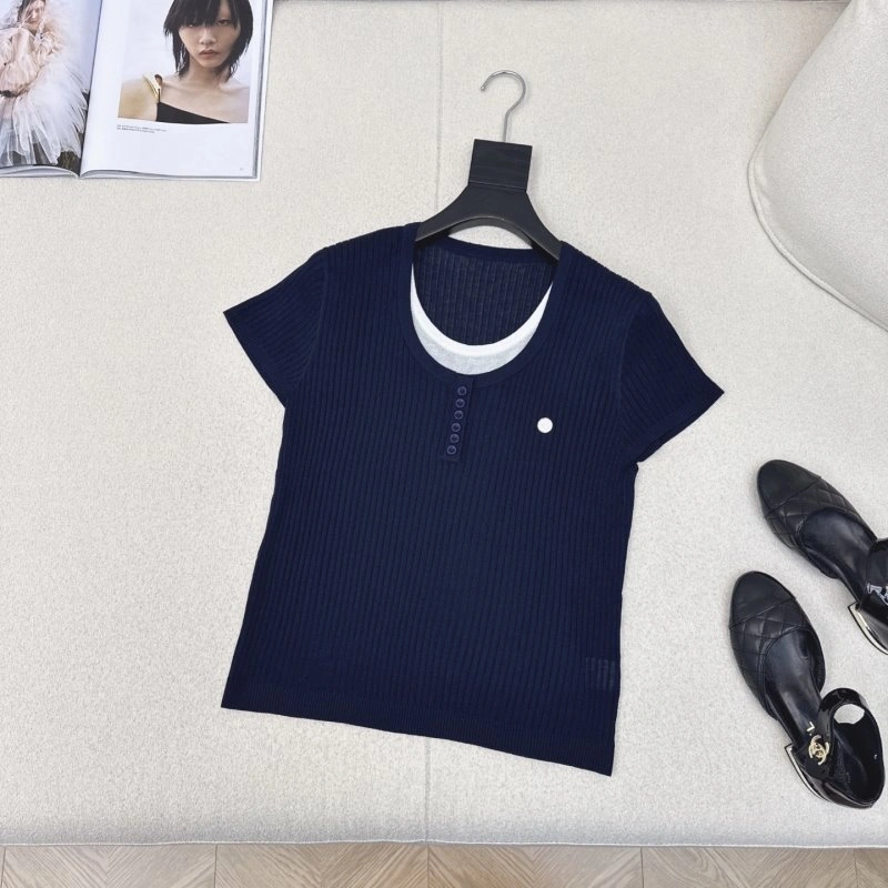 Miu Miu T-Shirts SoftTouch 154465