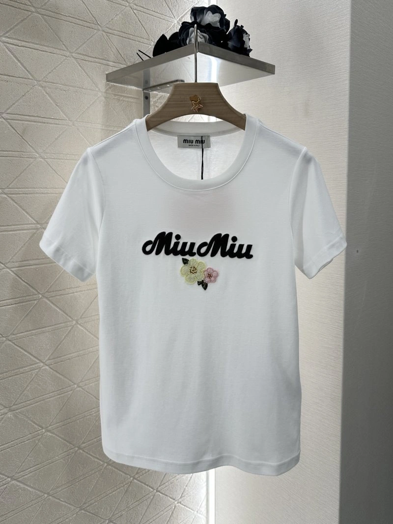 Reliable Miu Miu T-Shirts 154433