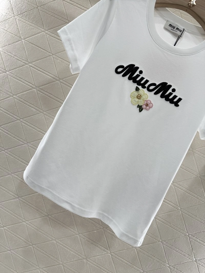 Reliable Miu Miu T-Shirts 154433