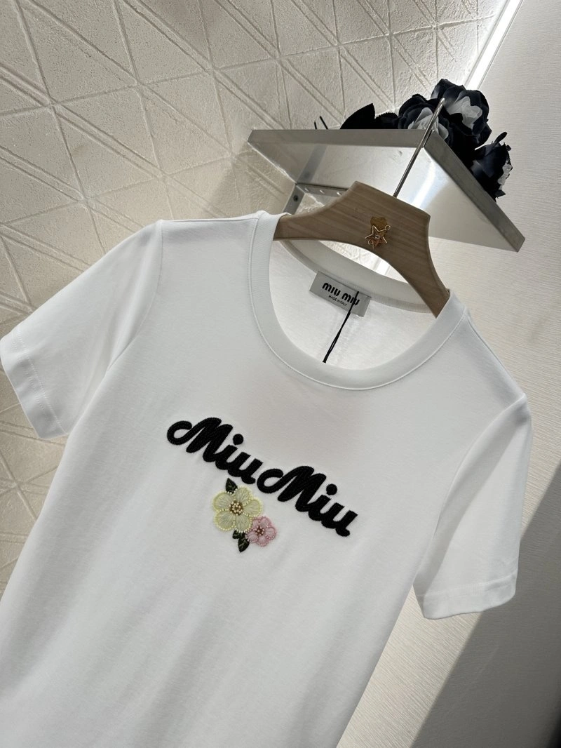 Reliable Miu Miu T-Shirts 154433