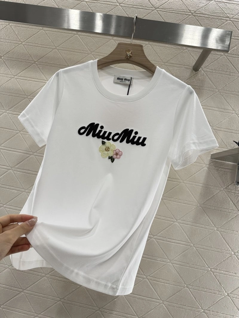 Reliable Miu Miu T-Shirts 154433