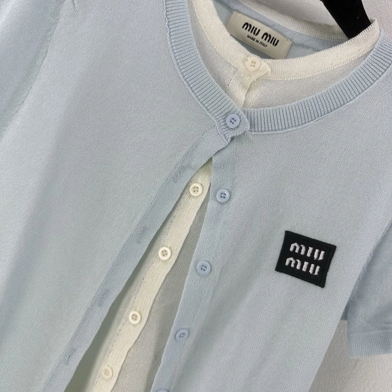 Miu Miu T-Shirts Durable 154388
