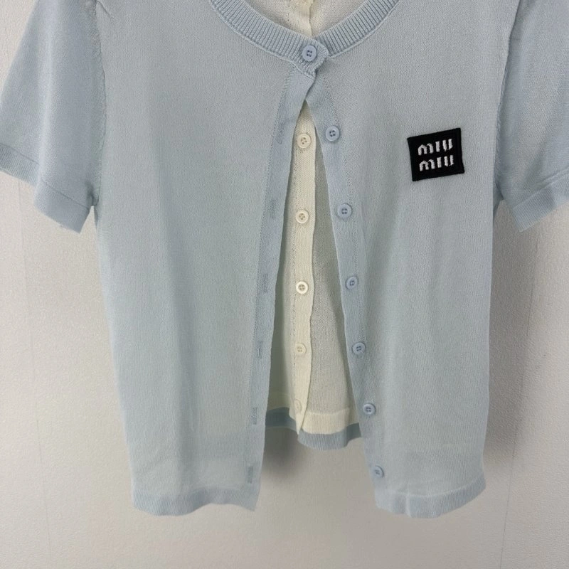 Miu Miu T-Shirts Durable 154388