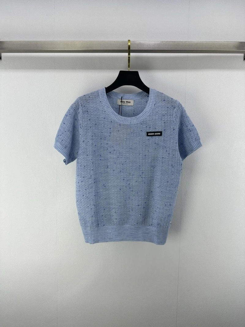Miu Miu T-Shirts MoistureWicking 154402